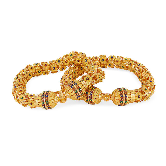 Tanishq 22KT Gold Bangle for Women 2