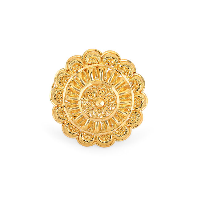 Tanishq 22 Karat Gold Finger Ring for Women