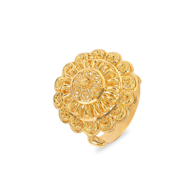 Tanishq 22 Karat Gold Finger Ring for Women