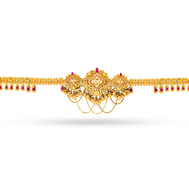 Buy Gold Blossom Elegance: Kamarbandhani at Best Price Tanishq US