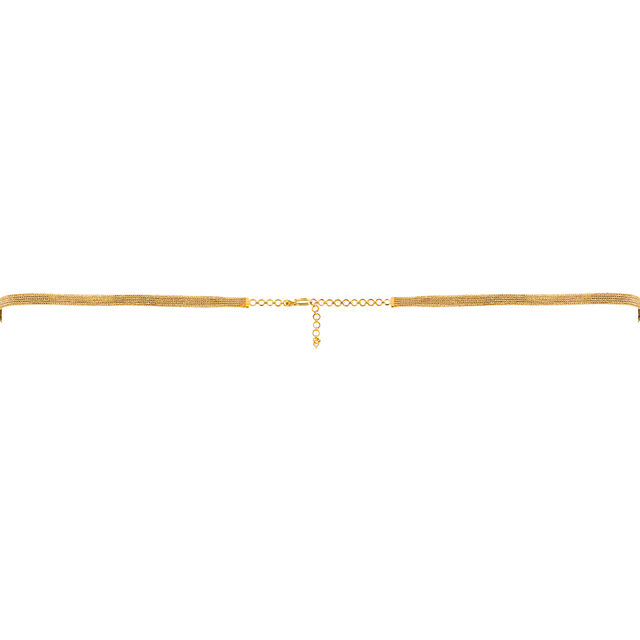 Gold Blossom Elegance: Kamarbandhani 4