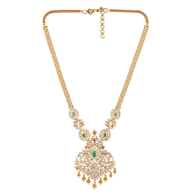 Tanishq 22KT Diamond Haaram for Women 