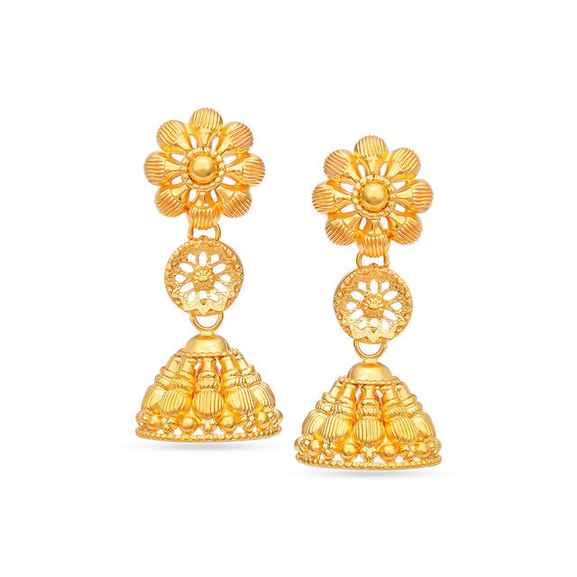 Tanishq 22 Karat Gold Necklace Set for Women 3