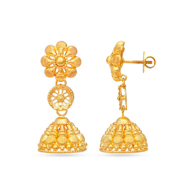 Tanishq 22 Karat Gold Necklace Set for Women 4