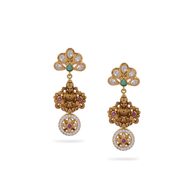 Luxe Divinity Gold Necklace Set,,hi-res 2