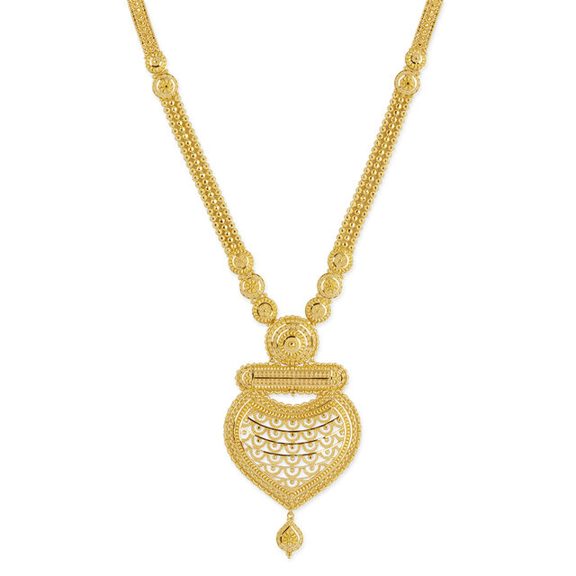 Radiant Kalash Gold Necklace Set 2
