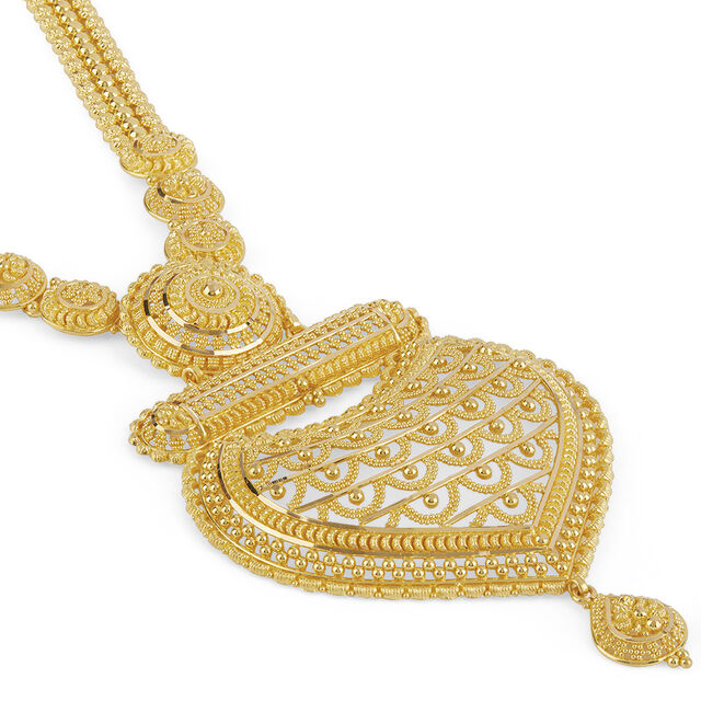 Radiant Kalash Gold Necklace Set 3