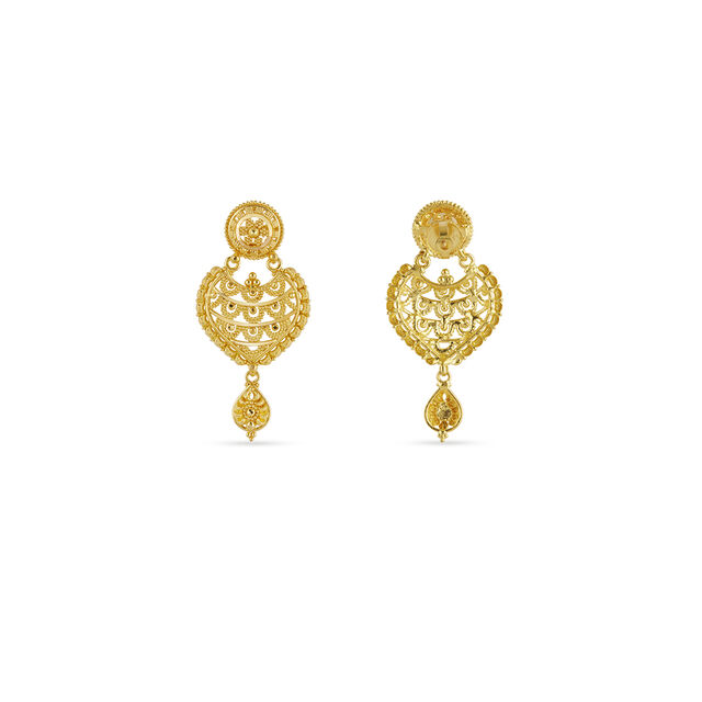 Radiant Kalash Gold Necklace Set 7