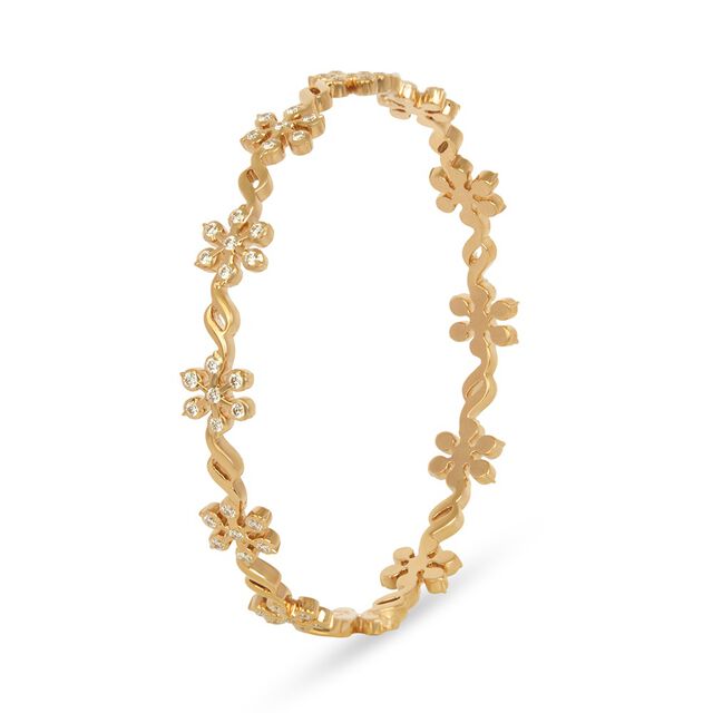 Tanishq 22KT Diamond Bangle 
