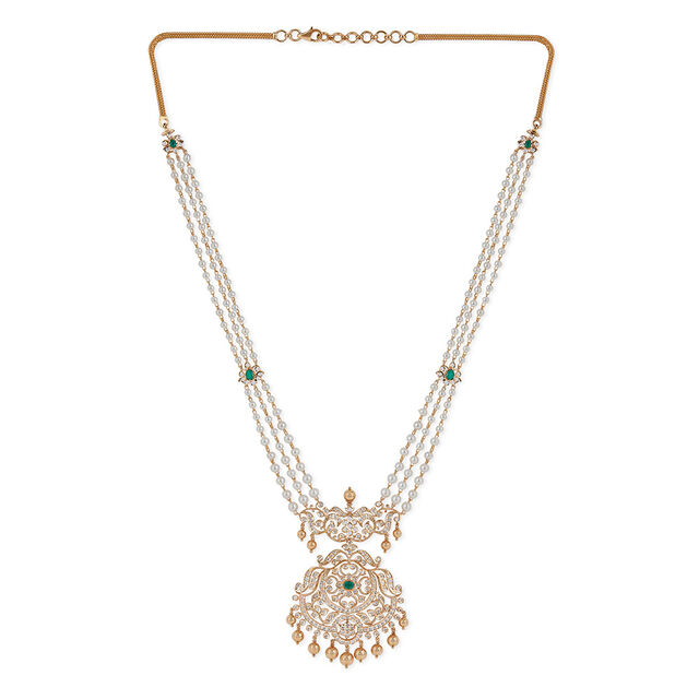 Tanishq 22KT Diamond Haaram for Women 