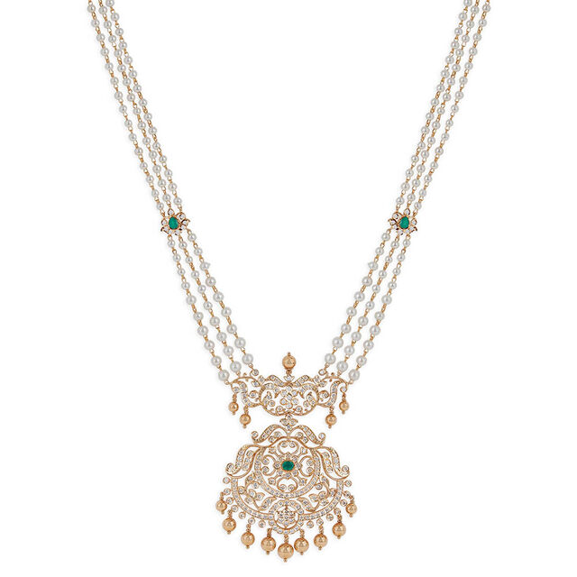 Tanishq 22KT Diamond Haaram for Women 2