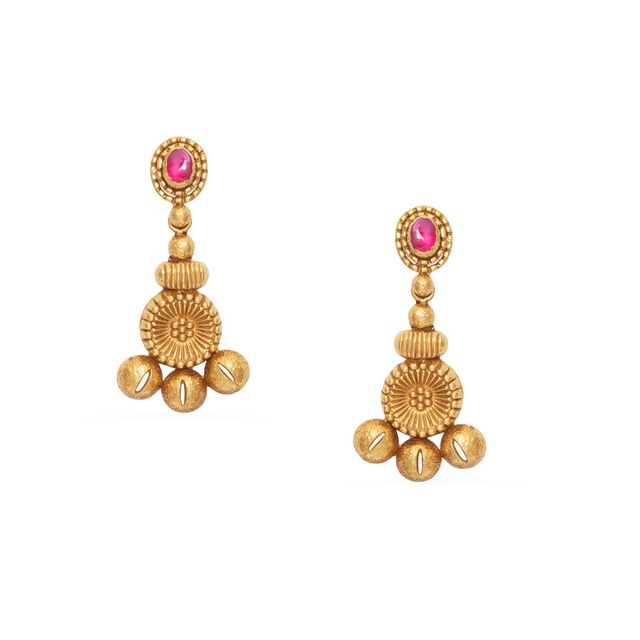 Tanishq 22KT Gold Necklace Set 3