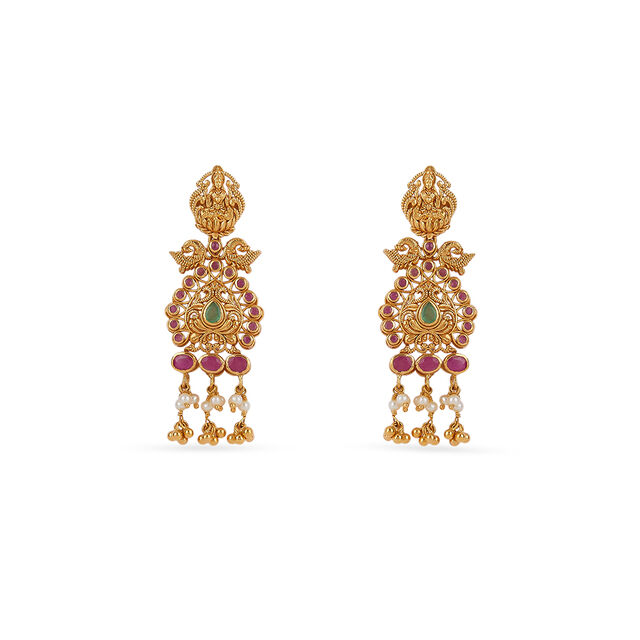 Tanishq 22KT Gold Necklace Set for Women 4