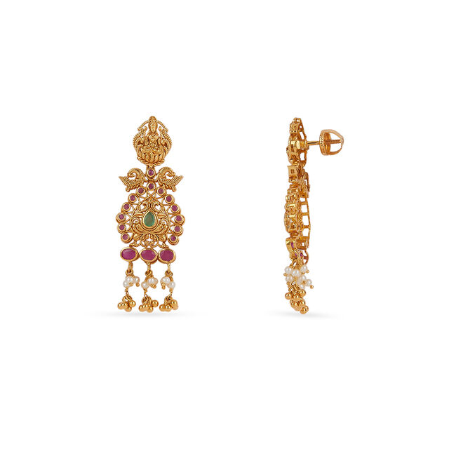 Tanishq 22KT Gold Necklace Set for Women 5
