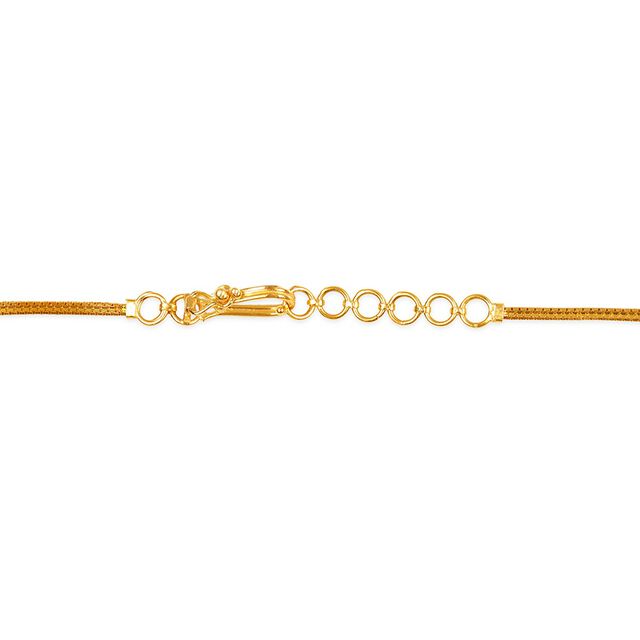 Tanishq 22KT Gold Neckwear with Earrings for Women 3