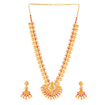 Tanishq 22KT Gold Necklace Set for Women