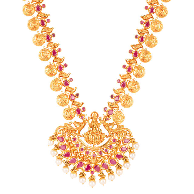 Tanishq 22KT Gold Necklace Set for Women 2
