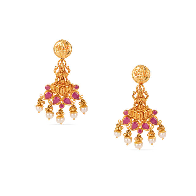 Tanishq 22KT Gold Necklace Set for Women 3