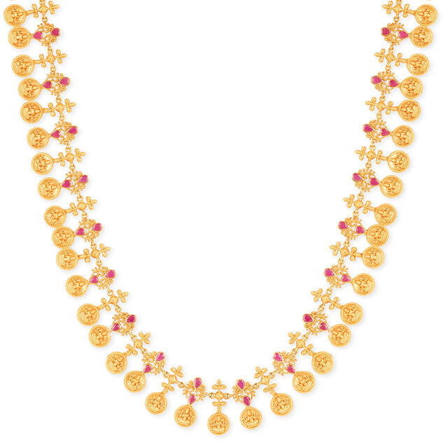 Tanishq 22KT Gold Necklace Set for Women 2
