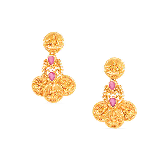 Tanishq 22KT Gold Necklace Set for Women 3