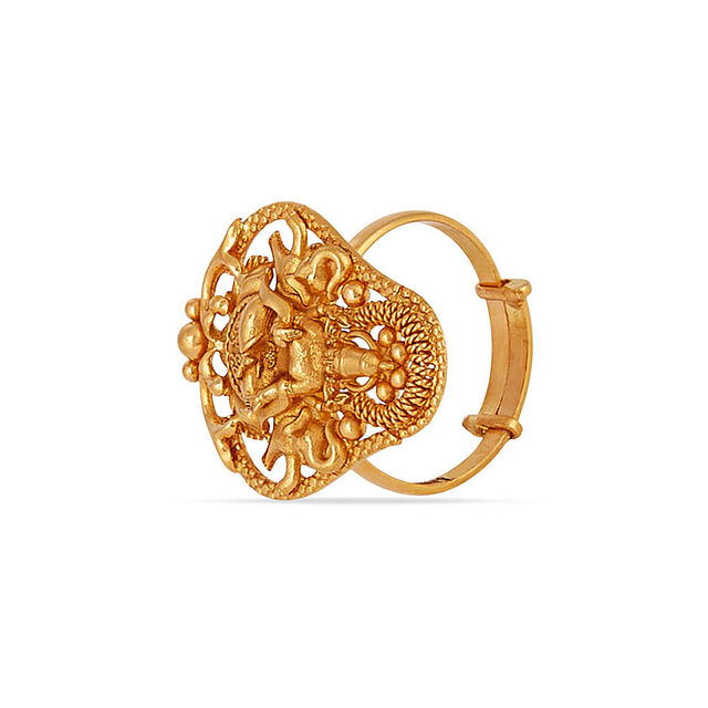 Tanishq 22KT Gold Finger Ring for Women 2
