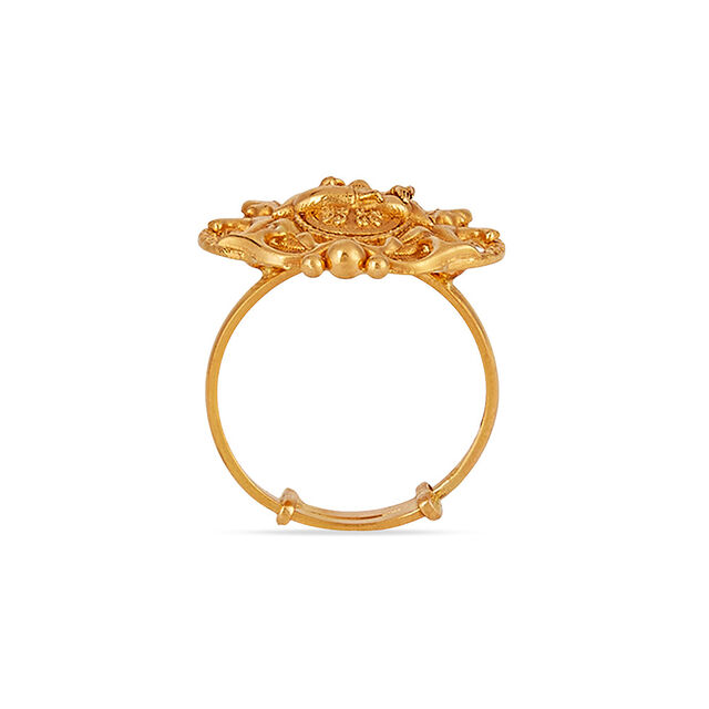 Tanishq 22KT Gold Finger Ring for Women 4