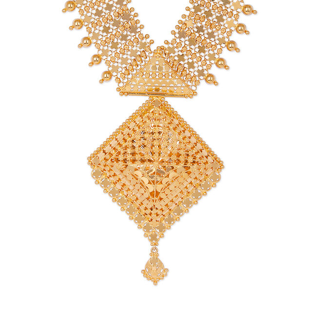 Tanishq 22KT Gold Necklace Set for Women 2