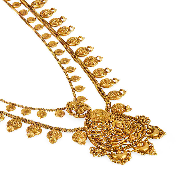 Tanishq 22KT  Gold Necklace Set  for Women 4