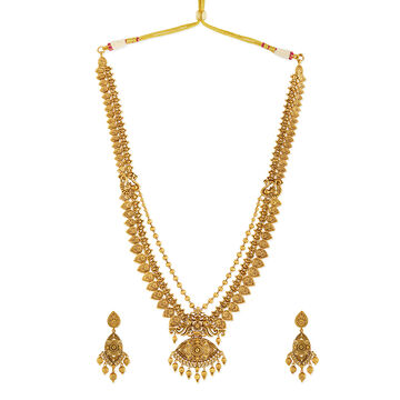 Tanishq 22KT  Gold Necklace Set  for Women