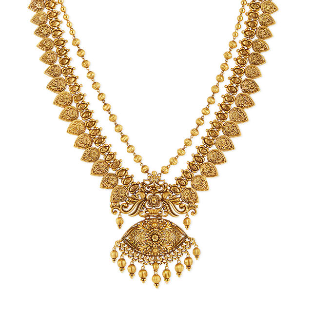 Tanishq 22KT  Gold Necklace Set  for Women 2