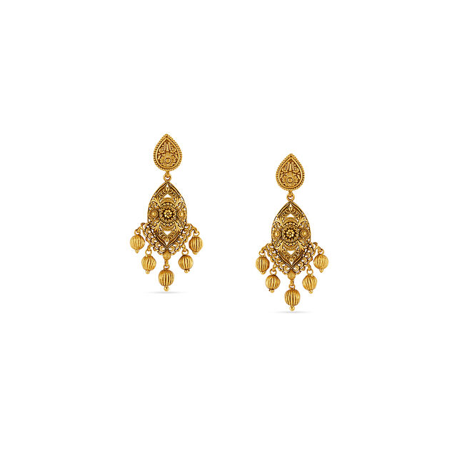 Tanishq 22KT  Gold Necklace Set  for Women 5