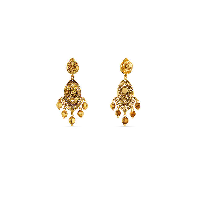Tanishq 22KT  Gold Necklace Set  for Women 7