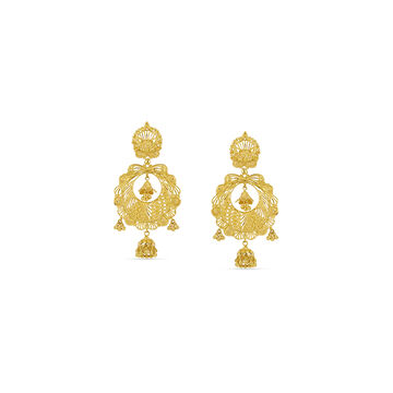 Tanishq 22KT  Gold Earrings  for Women