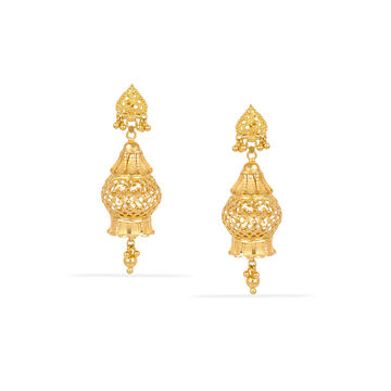 Tanishq 22KT Gold Earrings for Women