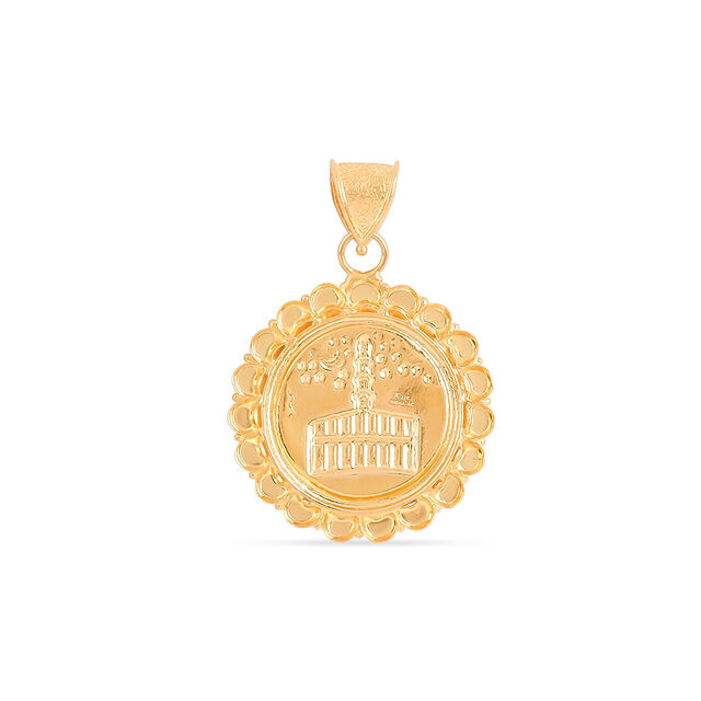 Tanishq 22KT Gold Pendant for Women 3