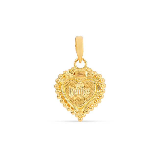 Tanishq 22KT Gold Pendant for Women 3