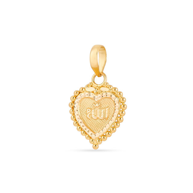 Tanishq 22KT Gold Pendant for Women 4