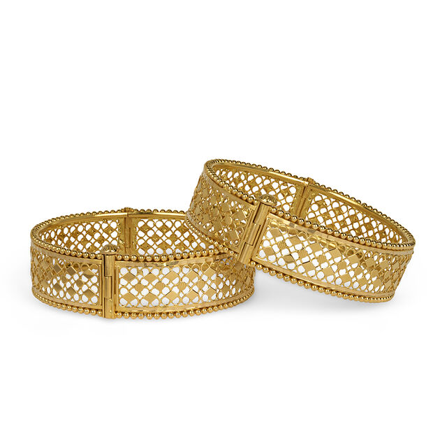 Tanishq 22KT  Gold Bangle  for Women 3