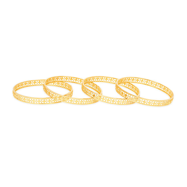Tanishq 22KT Gold Bangle for Women 6