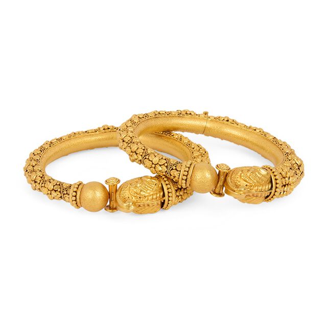 Tanishq 22KT Gold Bangle for Women 5