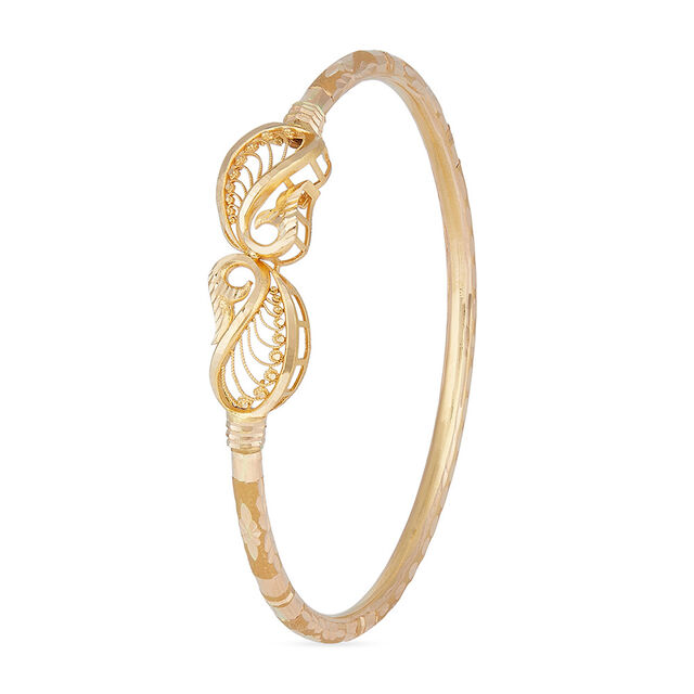 Paisley Poetry Loha Gold Bangle 2