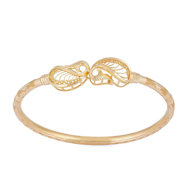 Paisley Poetry Loha Gold Bangle 4