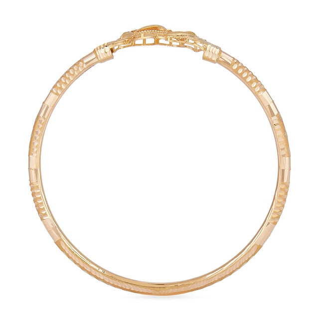 Alpona Art Loha Gold Bangle 3