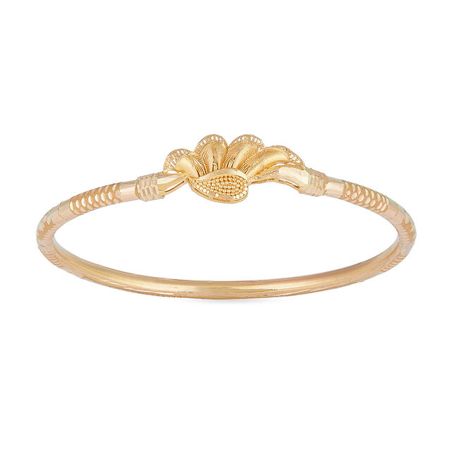 Alpona Art Loha Gold Bangle 4