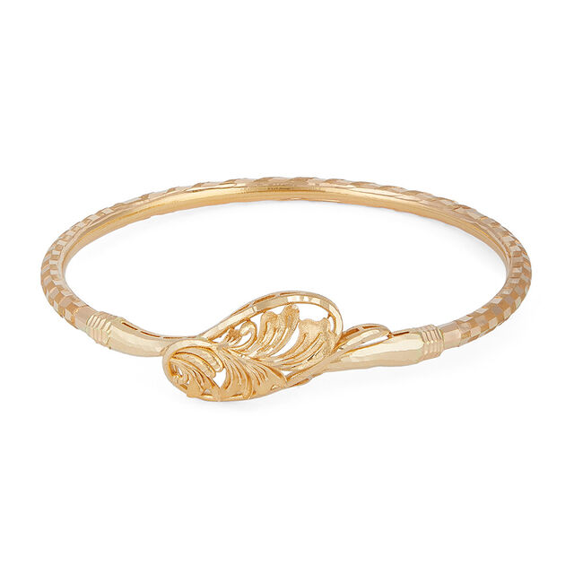 Jamdani Tale Loha Gold Bangle 