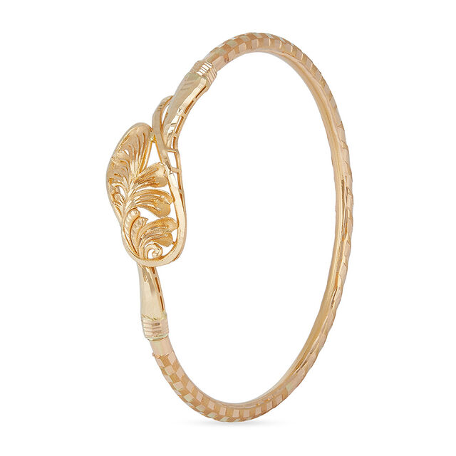 Jamdani Tale Loha Gold Bangle 2