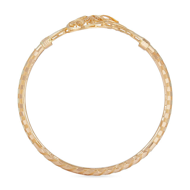 Jamdani Tale Loha Gold Bangle 3