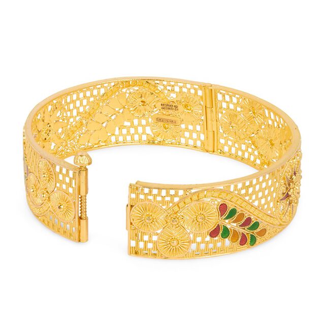 Tanishq 22KT Gold Bangle for Women 2