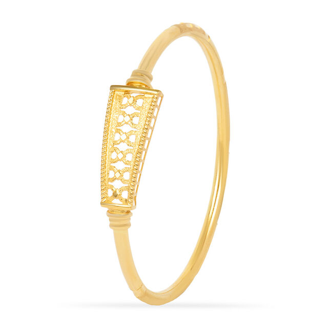 Kantha Rekha Loha Gold Bangle 2