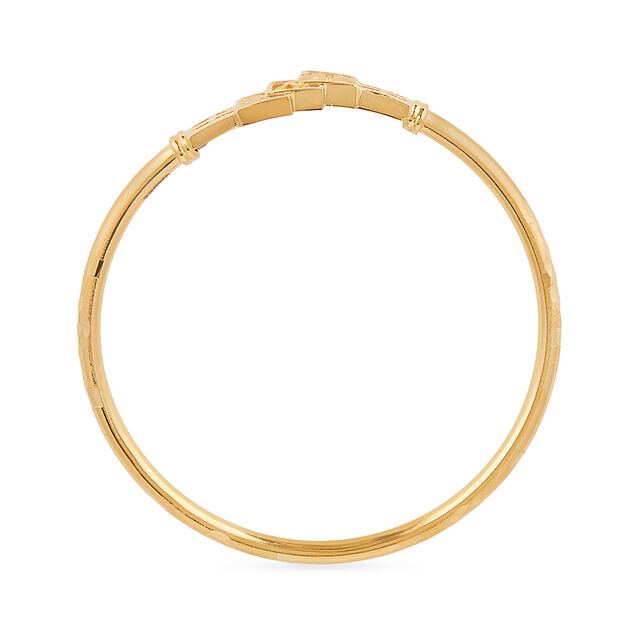 Geometric Radiance Gold Bangle 4